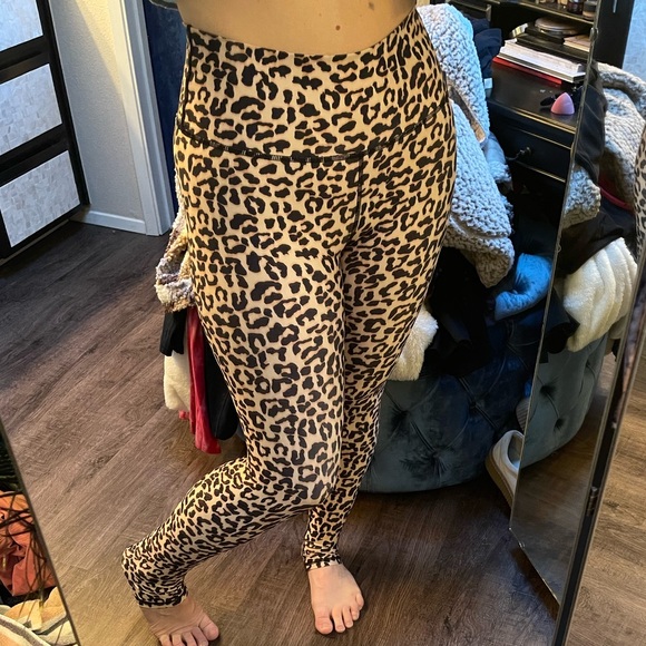 Cheetah spandex leggings high waisted - Picture 2 of 7